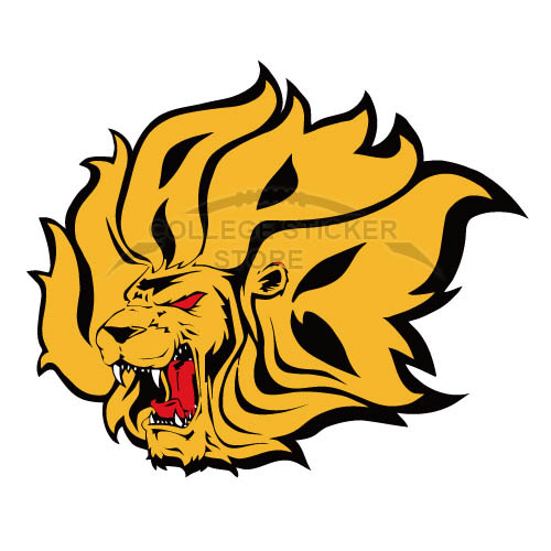 Customs Arkansas PB Golden Lions Iron-on Transfers (Wall Stickers)NO.3753